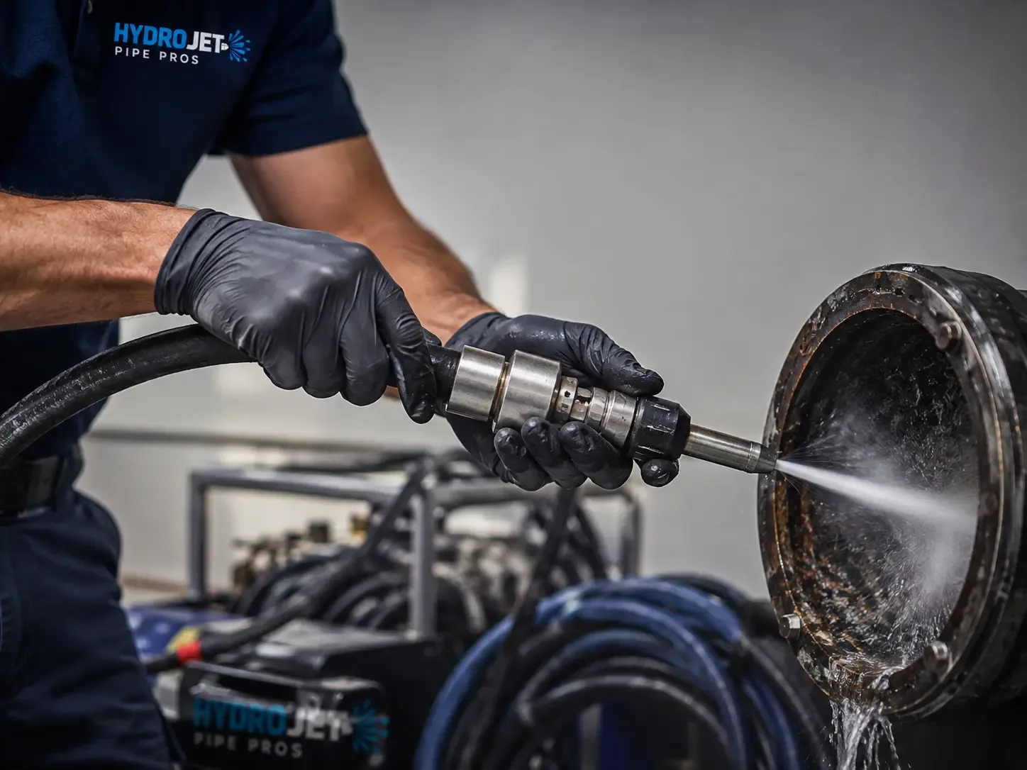 Hydro Jet Pipe Descaling in Round Rock, TX
